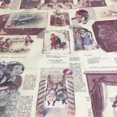 YUWA 薗部美智子オリジナル布　生成り