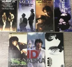 8cm CD チャゲ＆飛鳥、ASUKA7枚セット