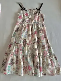 【希少】エミリーテンプルキュート ワンピース ぬいぐるみ柄