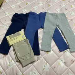 キッズボトムスセット 4点　100サイズ　ユニクロ　西松屋レギンス
