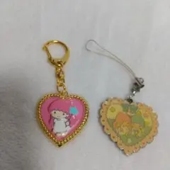 リトルツインスターズ　キーホルダー　ストラップ