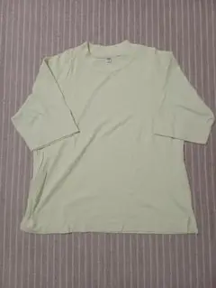 ユニクロ　コットンリラックスボクシーT　50ライトグリーン　Mサイズ