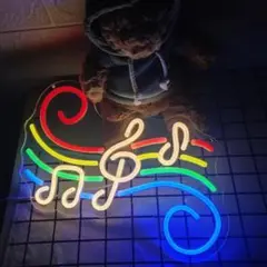 【ネオン祭り・おまけ付き・最安値 期間限定】メロディー LED ネオンサイン管j