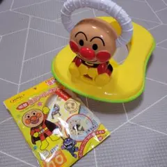 アンパンマン 　補助便座　2WAY　音声メロディ付き　べんざシート