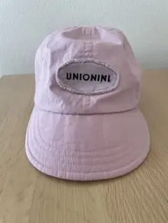 unionini キャップ　ピンク