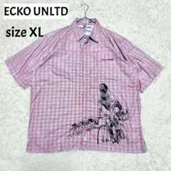 HIPHOP ヴィンテージ ECKO COMPLEX 半袖シャツ