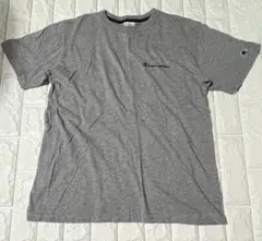 [美品]Champion グレー Tシャツ Lサイズ