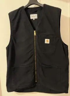 Carhartt wip ブラック work vest XLサイズ