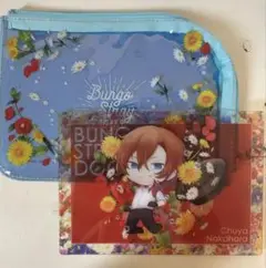文スト クリアポーチ 中原 中也 カード AGF限定絵柄カード付