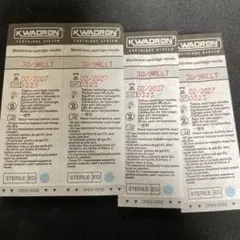 TATTOO Needle Kwadron 9R 4本セット ニードル