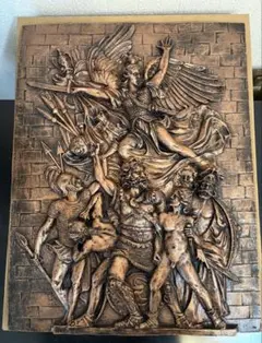レリーフ壁掛け ヨーロッパ ヴィンテージ作品 レトロ