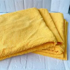 スクエア　クッションカバー グリーン　4枚 イエロー 65×65cm