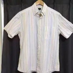 Paul Smith ストライプ 半袖シャツ M