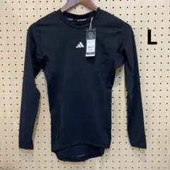 メンズテックフィットコンプレッショントレーニング長袖TシャツL（JE6702）
