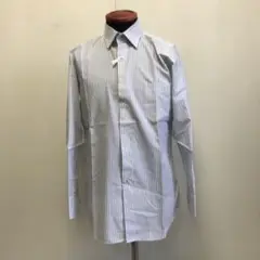 ミスタージュンコ ワイシャツ ストライプ柄 ホワイト M～L相当