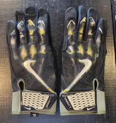 NIKE - NIKE Alpha Elite グレー  グリーン イエロー Lサイズ バッテ NIKE Alpha Elite グレー グリーン イエロー Mサイズ バッテ