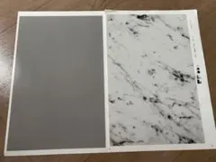 白磁用　転写紙　大理石　グレー単色