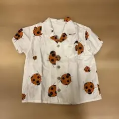 インセクトコレクション てんとう虫 シャツ 80〜90cm