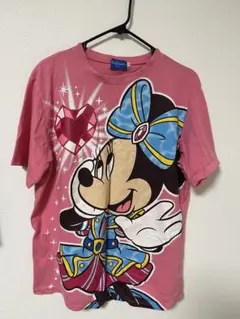 【東京ディズニーシー】15周年 ミニーマウス ミニーちゃん Tシャツ Lサイズ