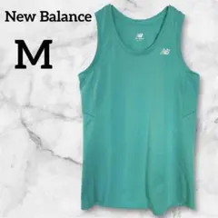 美品✨New Balance ターコイズ ノースリーブカットソー【M】レディース