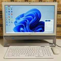 Y746 NECデスクトップSSD高速Windows11オフィス2024付き