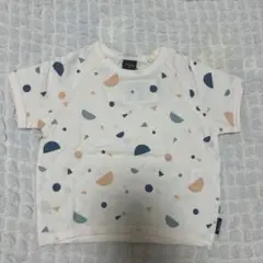 新品 マニーナ バースデイ 幾何学模様 Tシャツ 90サイズ 綿100% キッズ
