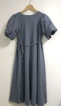 【未使用に近い】ワンマイルワンピース　パフスリーブ　ぽわん袖　バルーン袖