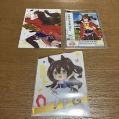 ウマ娘　クリアカード　コレクションガム　エルコンドルパサー　3枚セット