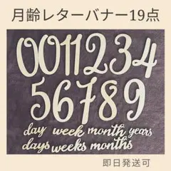 木製レターバナー　A マタニティフォト　月齢フォト　記念撮影