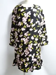 【未使用に近い】MARNIマルニフラワープリントチュニックワンピースピンク花