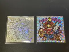プリズムステッカー　ホログラムステッカー　２枚セット