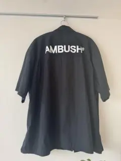 希少サイズ4 AMBUSH Tシャツ　ロゴプリント　ブラック×シルバー　入手困難 AMBUSH Records プリント Tシャツ | ブラック | FARFETCH JP