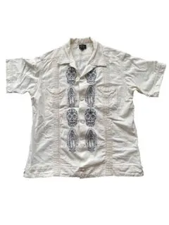 SCHOTT キューバシャツ　アイボリー