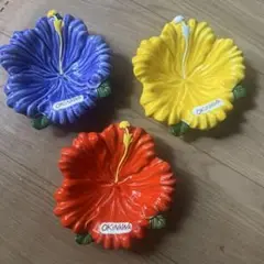 ハイビスカス　小物入れ　インテリア