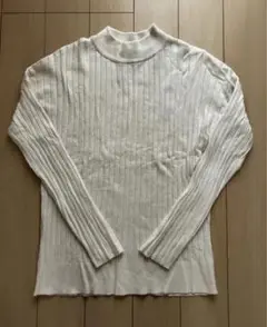 SENSE OF PLACE ニット　コンパクトニット　アイボリー