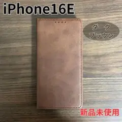 iPhone16E ケース 手帳型 カバー マグネット付き h1501DB16E