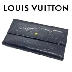 LOUIS VUITTON M91166 ヴェルニ ポルトトレゾール 長財布