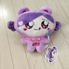 しなクマ ぬいぐるみ 紫 パープル しなこ 475 大