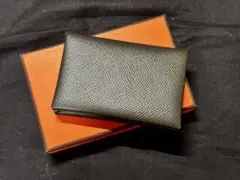 HERMES グレー カードケース