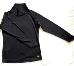 Mizuno タートルネック トレーナー 黒XL