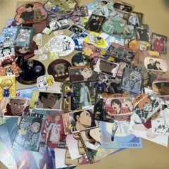 ハイキュー　カード他　アニメグッズセット