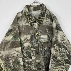 USA古着 ranger リアルツリー シャツ アウトドア ミリタリー