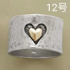 ハート シルバー リング レディース 指輪 おしゃれ かわいい 可愛い 12号