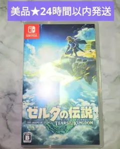 【美品/24時間以内発送】ゼルダの伝説 ティアーズオブザキングダム Switch