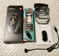 Xiaomi Smart Band 7 本体と付属品