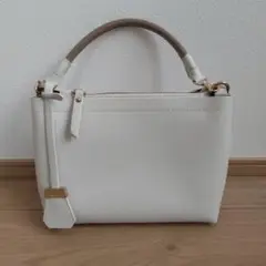 GIANNI NOTARO 白 ハンドバック