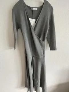 Mystradaリブニットフレアワンピース✨✨