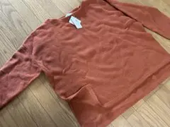 【未使用】earth music&ecology オレンジ 長袖ニット
