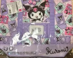 Kuromi　保温保冷多機能BIGトートバッグ　ウエットティッシュポケット付き