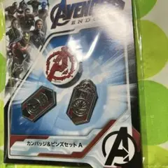 アベンジャーズ エンドゲーム カンバッジ&ピンズセット A